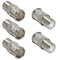 Quick Connect Cable TV Connectors, 5 Pack Ullnosoo F Type Push On Quick Coax Adapter for Coaxial Cable, RV, Satellite Dish, Cable TV, Internet...