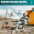Camping Tripod Board-camping essentials?Turn Branches into Campfire Tripod ?fire pit grill?with Adjustable Chain for Hanging Cookware,Portable Cam...