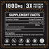 1800 MG Liposomal NAD Supplement, NAD+ Supplement Similar to Nicotinamide Riboside, 98% Pure NAD Plus Supplement for Energy Booster & Cellular Rep...