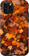 iPhone 11 Pro Autumn Season Happy Fall Leaves Thanksgiving Cell Phone Case...