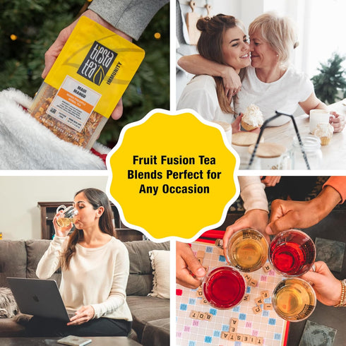 Tiesta Tea Maui Mango, Loose Leaf, Mango Pineapple Herbal Tea, Premium Non-Caffeinated Fruit Blend, Makes Hot or Iced & Brews Up to 25 Cups, 2.2 O...