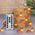 Impress Life Pet Theme Decorative String Lights, 10ft 30 LED Dachshund Dog Twinkle Lights, USB Battery Operated with Remote for Indoor Covered Out...