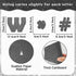 260Pcs Glitter Black Bulletin Board Letters for Classroom 4” Letter Combo Pack Set Numbers Alphabet Poster Board with Adhesive Dots Punctuation Sy...