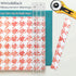 Acrylic Quilters Ruler,Sewing Ruler,3-Inch by 17-Inch, Non Slip Rings 15 Pieces for Quilting and Sewing...