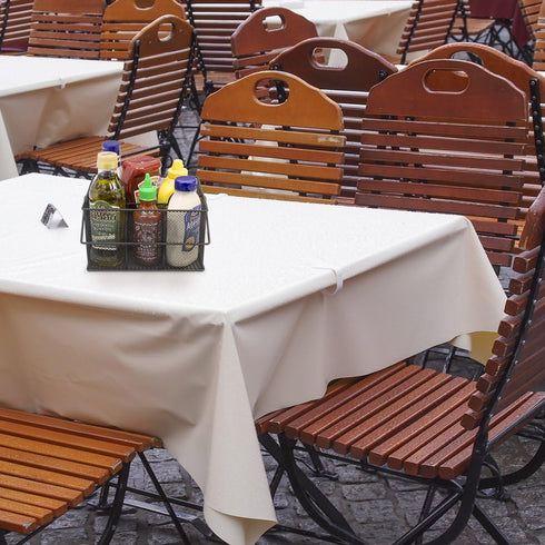 Sorbus® Utensil Caddy — Silverware, Napkin Holder, and Condiment Organizer — Multi-Purpose Steel Mesh Caddy—Ideal for Kitchen, Dining, Entertainin...