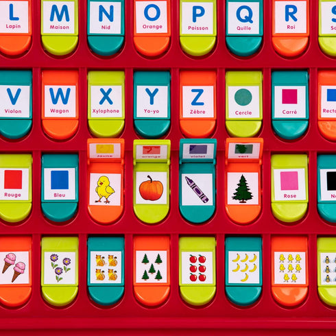 Battat – French Alphabet Toy For Learning – 50 Pop-Up Flaps – Letters, Words, Numbers, Colors, Shapes – Educational Toy For Toddlers, Kids – 3 Yea...