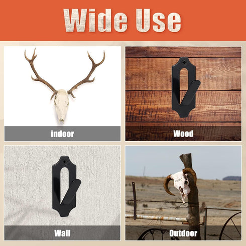 Mount Skull Hanger, Skull Mount for Hanging Deer Mule Antelope Coyote and Small Game Animals 3 Pack...