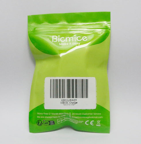 Bicmice 2.7Ft USB DC Charging Cable 2.5mm Fast Charger Replacement Cord - 2 Pack......