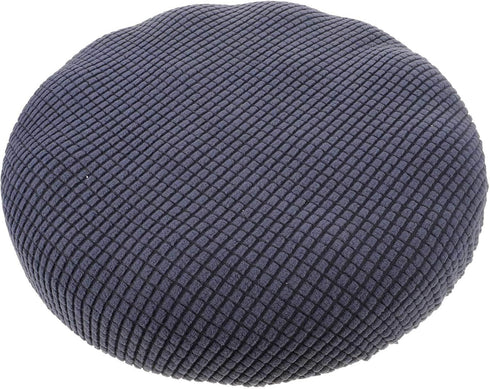 Veemoon Stool Covers Round Round Stool Cushion Cover, Soft Bar Stool Chair Covers with Elastic and Non Slip Bottom, 11 inches Width Soft& Protecti...