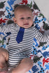 Unisex Baby Reversible Minky Dot Stroller Blanket (Choose Color) (Dinosaurs/Grey)...