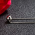 Classic Sterling Silver Ball Necklace For Women Fashion Bead Pendant Choker Solid 925 Silver Chain 16 "+2 "Adjustable Fine Jewelry Gift...