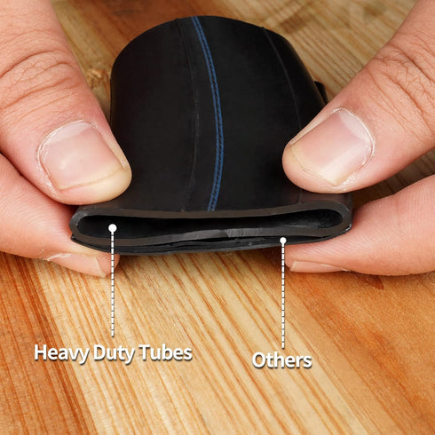 10 x 2.125 Inner Tubes, 10 x 2 Inner Tubes with Angled Valve Stem for Self-Balancing Electric Scooter, Kid's Bike, Scooter with 10 Inch Tire 2 Pac...