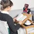 Clip Clamp Phone Holder for Desk/Table/Glass Door/Desktop Baffle/Easel,Compatible with iPhone/Nexus/HTC/LG/Huawei/Smart Phones,360°Adjustment Alum...