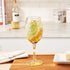 Lolita Best Aunt Ever Artisan Painted Wine Glass Gift...