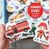 Curious Columbus Vehicles Fridge Magnets for Toddlers 1-3 Year Olds. Large Foam Refrigerator Magnets for Kids Baby and 3-5 Years Old. Magnetic ABC...