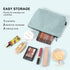 MAANGE Small Makeup Bag For Purse, Travel Cosmetic Bag Makeup Pouch Corduroy Portable Versatile Zipper Pouch For Women (GREEN)...