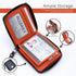 Alldaily RFID Blocking Wallets for Men with Zipper Bifold RFID Card Holder (Black & Orange)...