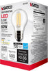 Satco 21221-5.5G16.5/LED/CL/930/120V/E26 G16 Globe LED Light Bulb...