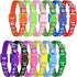 12 Pack Puppy Collars for Litter, Adjustable Puppy ID Collars Soft Nylon Whelping Collars for Newborn Litter Puppy Pets...