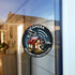 Intruder & Thief Deterrent Stickers - Security House Alarm & Security Camera - 6 Round Stickers - 9.5cm...