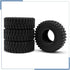 Soft Rubber RC 1.0 Tires 58MM with Foam Insert 4PCS for 1/18 TRX4M Upgrades 1/24 SCX24 Tires...