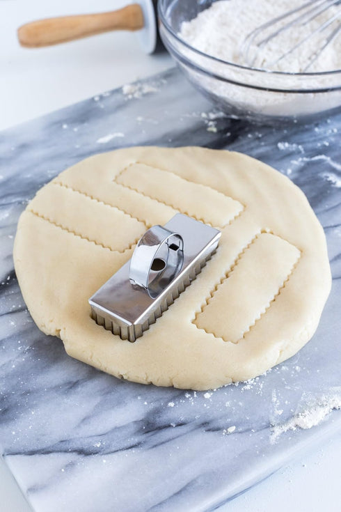 Fox Run Shortbread Cookie Cutter, 3-Inch, Stainless Steel...