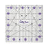 The Quilted Bear Quilting Rulers - Transparent Acrylic Non Slip Quilting, Patchwork & Sewing Ruler with Clear Black Lines & 30, 45 & 60 Degree Ang...