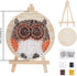 WEBEEDY String Art Kit with 3D Owl, Embroidery Kits Craft Kit DIY Nail String Art Kit for Adults Beginner Winding Lines Painting Art Kit Projects ...