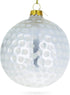 Textured Golf Ball Blown Glass Christmas Ornament...