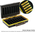 JJC 16 Slots AAA Battery Case, Shockproof & Water-Resistant Battery Storage Box Holder Organizer for 16 x AAA Battery, PC Shell Easy to Carry...