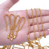 BronaGrand 150pcs 100mm Long Bead Connector Clasp 2.4 mm Diameter Ball Bead Chains Keychain Tag Key Rings...