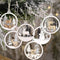 Winter Wonderland Ornaments for Christmas Tree - 6 Pack Christmas Wooden Ornaments for Winter Xmas Holiday Tree Decorations...