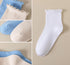 SRYL Ruffle Ankle Socks for Women's,Casual Cute Turn-Cuff Socks Soft Breathable Knit Cotton Lettuce Frilly Crew Socks Girls...