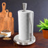 OGGI Stainless Steel Paper Towel Holder - with Tension Arm and Tear Bar, 13" Height - Stainless Steel Construction...