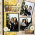 Reminisce (REMBC) Gold Christmas Scrapbook Collection Kit, Multi Color Palette...