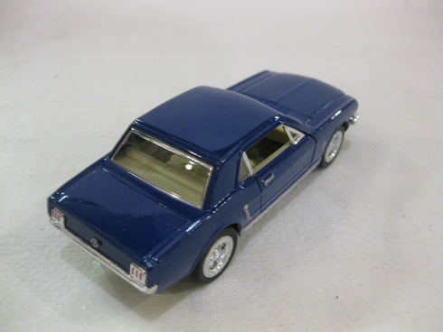 1964 1/2 Ford Mustang In Blue Diecast 1:36 Scale By Kinsmart...