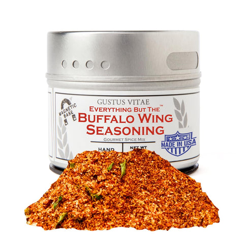 Everything But The Buffalo Wing Seasoning | All Natural | Hand Crafted | Non GMO | 2.3 oz (65g) | Gourmet Spice Mix | Small Batch | Artisanal Rub ...