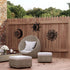 Therwen 3 Pieces Wacky Sun Metal Wall Art Outdoor Decor 7.87 Inches Sun Moon Outdoor Wall Decor Hanging Wrought Iron Sun Wall Sculpture for Home G...