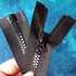 2pcs 28inch Separating Bottom Zipper #5 Black Plastic Jacket Zippers with Zipper Pulls for Coats, Bags, Jackets, and Other Sewing Crafts (28 inch)...