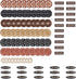 Mandala Crafts Large Wooden Buttons for Crafts – Carved Wood Buttons – Assorted Craft Buttons for Sweaters Decorative Buttons Sewing...