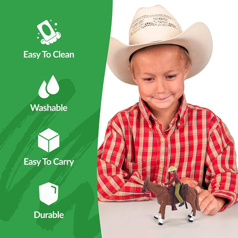 Big Country Toys Cowboy (6666 Ranch Cowboy and Quarter Horse)...