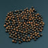 LPBeads 200Pcs Polished 6mm Round Natural Brown Red Tiger Eye Gemstone Loose Beads with Stretch Cord for Jewelry Making Bracelets...