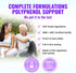 6500mg Resveratrol Supplement with Quercetin 4500mg, Berberine 3200mg, Grape Seed Extract 3600mg & Polyphenol Blend for Skin Health, Immune Suppor...