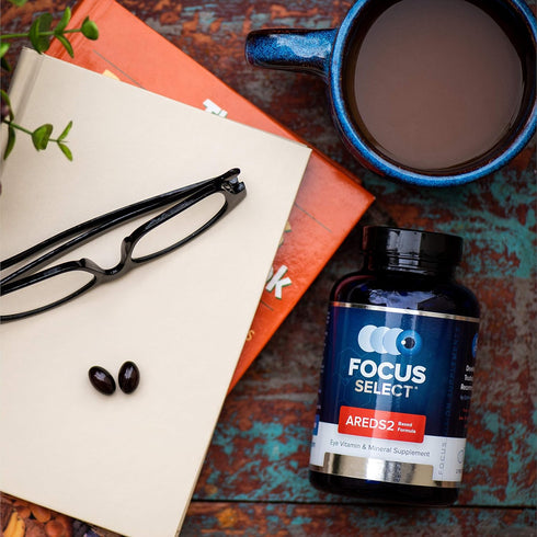 Focus Select AREDS2 Based Eye Vitamin-Mineral Supplement - AREDS2 Based Supplement for Eyes (60 ct. 30 Day Supply) - AREDS2 Based Low Zinc Formula...