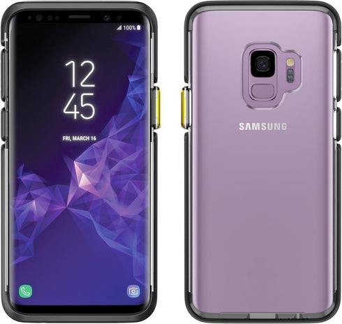 Pelican Ambassador Phone Case for Samsung Galaxy S9 (Clear/Black)...