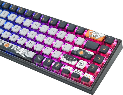 Fairy Tales PBT Keycaps ASA Profile 118 Keys Custom Keycaps Set for 60% 65% Cherry Mx Gateron Kailh Switch Mechanical Keyboards...