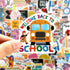 Sabary 500 Pcs Back to School Stickers Vinyl School Stickers Waterproof Return to School Stickers Scrapbook Water Bottles Laptop Journal School Ba...