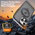 for iPhone 14 Pro Max Case with Air-Filled Bumper & Magnetic Ring Stand, Military-Grade Drop Protection, 14 ProMax Phone Case 6.7" with Kickstand,...