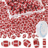 EVERMARKET 200pcs Football Beads Rubgy Polymer Clay Bead,Football Softball Beads Charms Rugby Ball Spacer Beads DIY Sports Beads for Necklace Brac...
