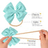 Prohouse 30 PCS Big Bows Baby Nylon Headbands Hairbands Hair Bows Elastics for Baby Girls Newborn Infant Toddler Child Hair Accessories...